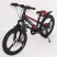 Гірський велосипед HAMMER VA210 MG чорно-червоний колеса 20'' магнієві диски