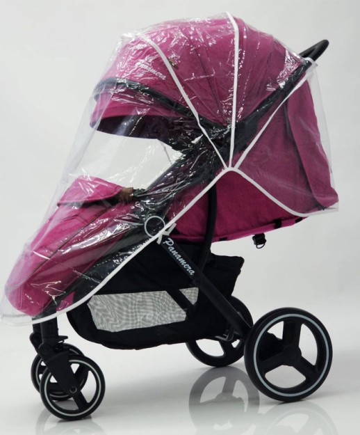 Коляска дитяча PANAMERA C689 Pink Рожева
