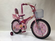 Велосипед дитячий двоколісний Racer-girl рожевий колеса 20''