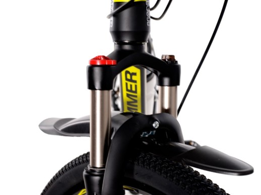 Гірський велосипед S200 HAMMER чорно-жовтий колеса 29’’х2,25 рама 19’’