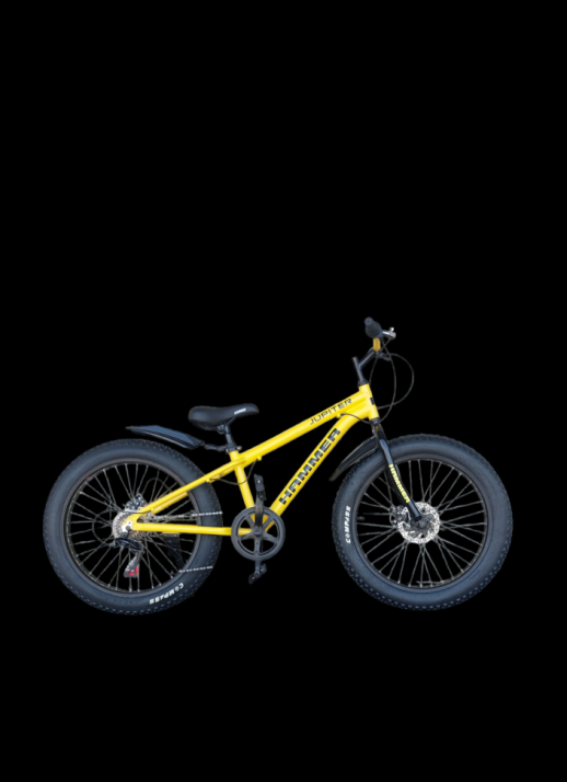 Гірський велосипед Hammer JUPITER FATBIKE жовтий колеса 26''
