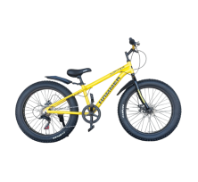 Гірський велосипед Hammer JUPITER FATBIKE жовтий колеса 26''