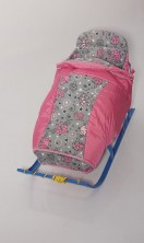 Теплий зимовий конверт-чохол для санок універсальний 