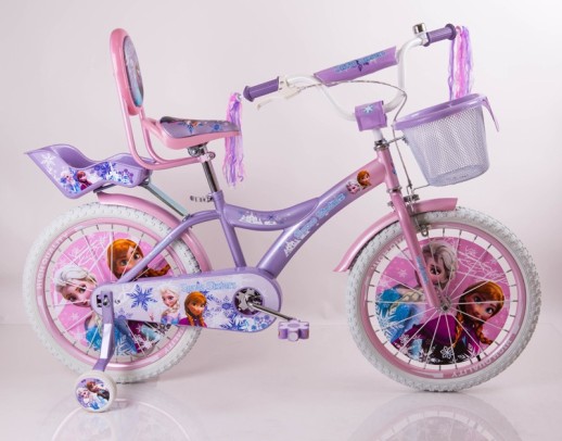 Велосипед дитячий двоколісний ICE FROZEN 20" фіолетовий