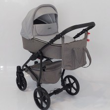 Коляска дитяча BOSTON 2В1 екошкіра текстиль