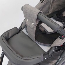 Коляска дитяча BOSTON 2В1 екошкіра текстиль