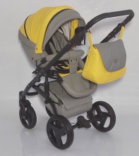 Коляска дитяча BELLINI екошкіра