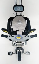 Велосипед дитячий триколісний WS862AW-M Сірий (світиться фара)колесо  8/10