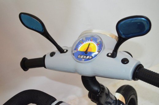 Велосипед дитячий триколісний WS862AW-M Сірий (світиться фара)колесо  8/10