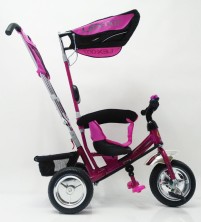 Велосипед дитячий триколісний Lex-007 (10/8 EVA wheels) Violet фіолетовий