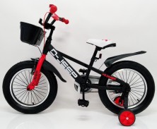 Велосипед двоколісний дитячий D-JEEP 16'' чорно-червоний