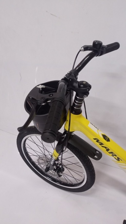 Велосипед дитячий двоколісний Mars-2 Evolution 20 дюймів жовтий