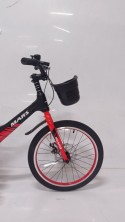 Велосипед дитячий двоколісний Mars-2 Evolution 20 дюймів чорно-червоний