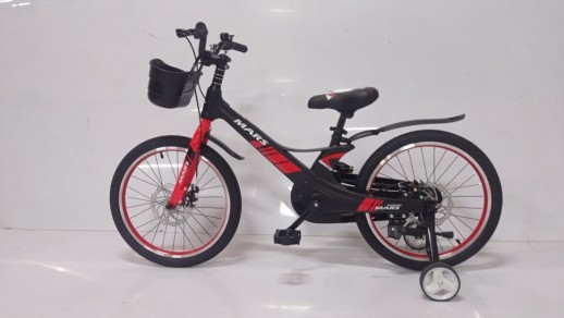 Велосипед дитячий двоколісний Mars-2 Evolution 20 дюймів чорно-червоний