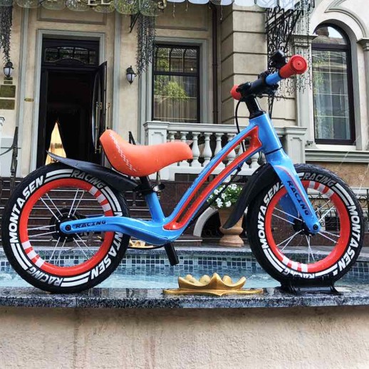 Біговел montasen НМR-855 12 дюймів магнієва рама помаранчево-блакитний