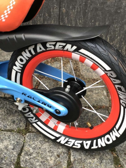 Біговел montasen НМR-855 12 дюймів магнієва рама помаранчево-блакитний