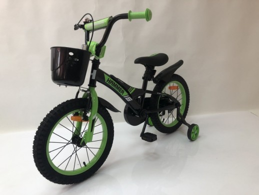 Велосипед дитячий двоколісний Hammer Smart H2021 зелений 20 дюймів