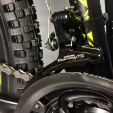 Гірський велосипед S300 BLAST червоно-золотий колеса 27.5'' рама 18''