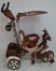 Велосипед дитячий триколісний Lexus-Trike LX-600 eva wheels Brown коричневий
