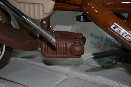 Велосипед дитячий триколісний Lexus-Trike LX-600 eva wheels Brown коричневий