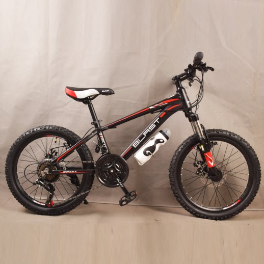 Гірський велосипед S300 BLAST чорно-червоний колеса 20'' рама 11''
