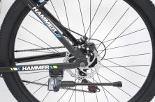 Гірський велосипед S200 HAMMER чорно-синій колеса 29’’х2,25 рама 19’’