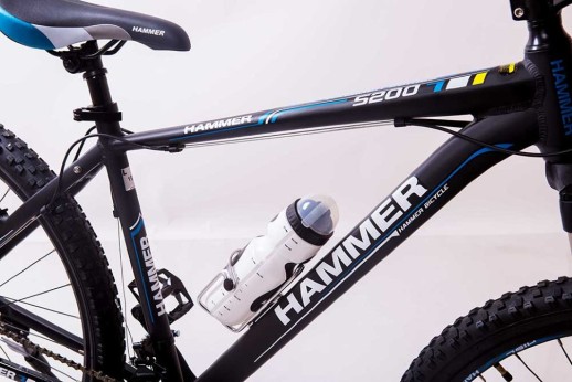 Гірський велосипед S200 HAMMER чорно-синій колеса 29’’х2,25 рама 19’’