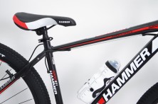 Гірський велосипед S200 HAMMER чорно-червоний колеса 29’’х2,25 рама 19’’