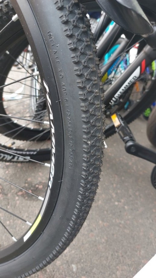 Гірський велосипед S200 HAMMER чорно-червоний колеса 29’’х2,25 рама 19’’