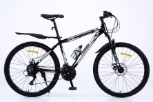 Гірський велосипед S100 HAMMER чорно-сірий колеса 26''