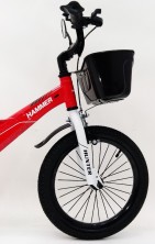 Велосипед  1650D-HAMMER HUNTER красный. Магниевая рама