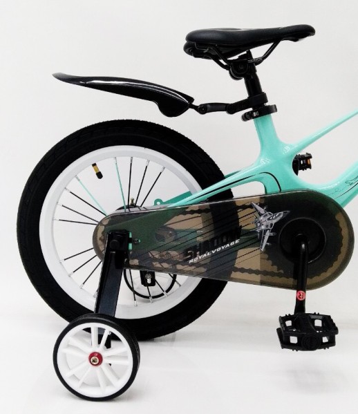 Велосипед 16-SHADOW Магниевая рама (Magnesium). Бирюзовый