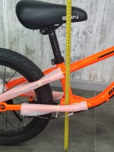 Беговел 12"(BRN)B-2 Black Air wheels.